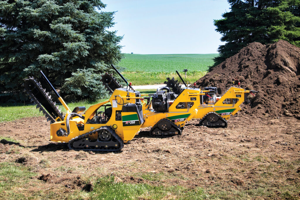 Ruční rýhovač Vermeer RTX130