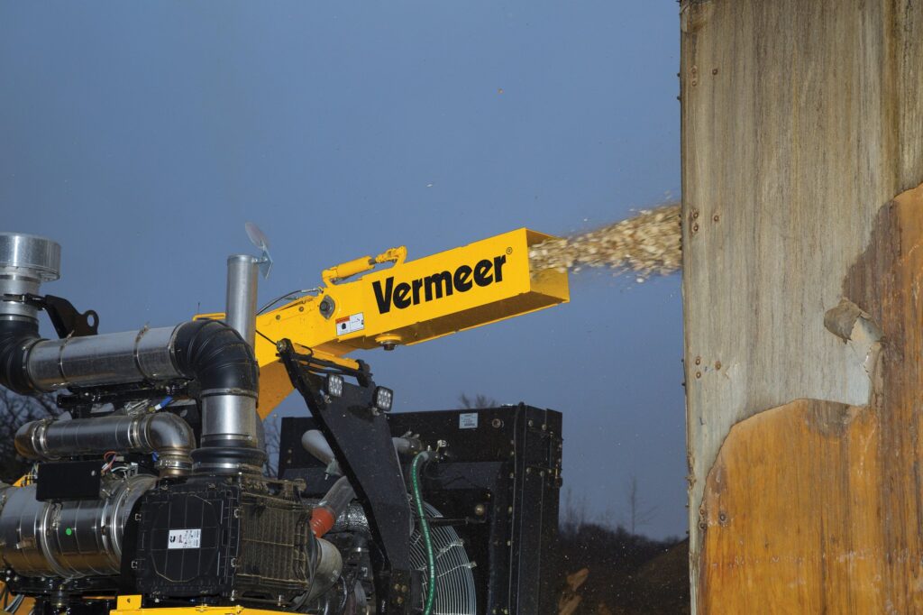 Velký štěpkovač Vermeer WC2500XL