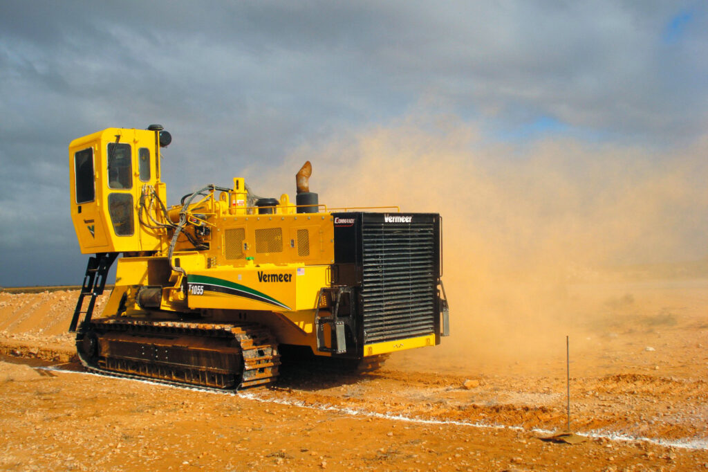 Velký rýhovač Vermeer T1055III