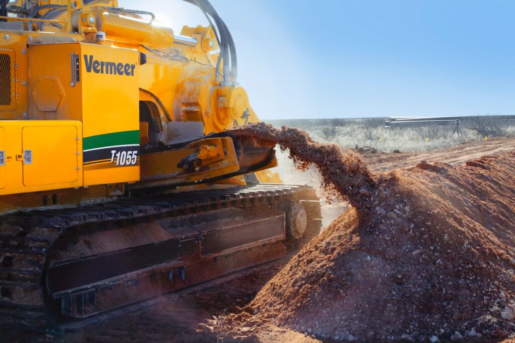 Velký rýhovač Vermeer T1055III