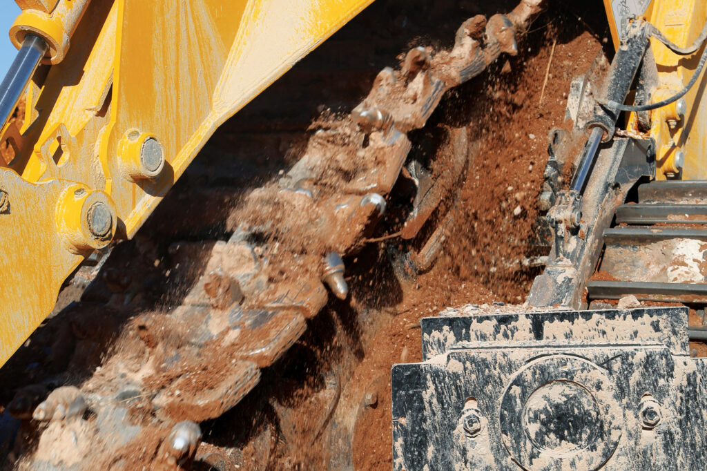 Velký rýhovač Vermeer T1055III