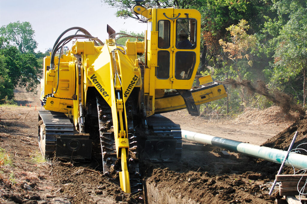 Velký rýhovač Vermeer T1055III