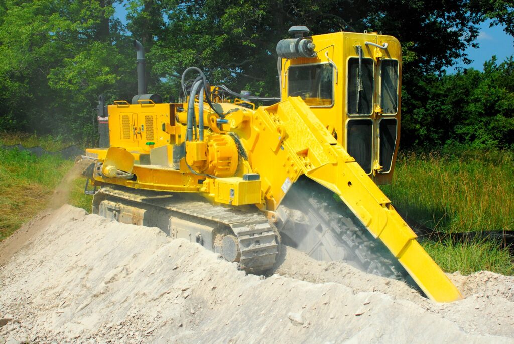 Velký rýhovač Vermeer T655III