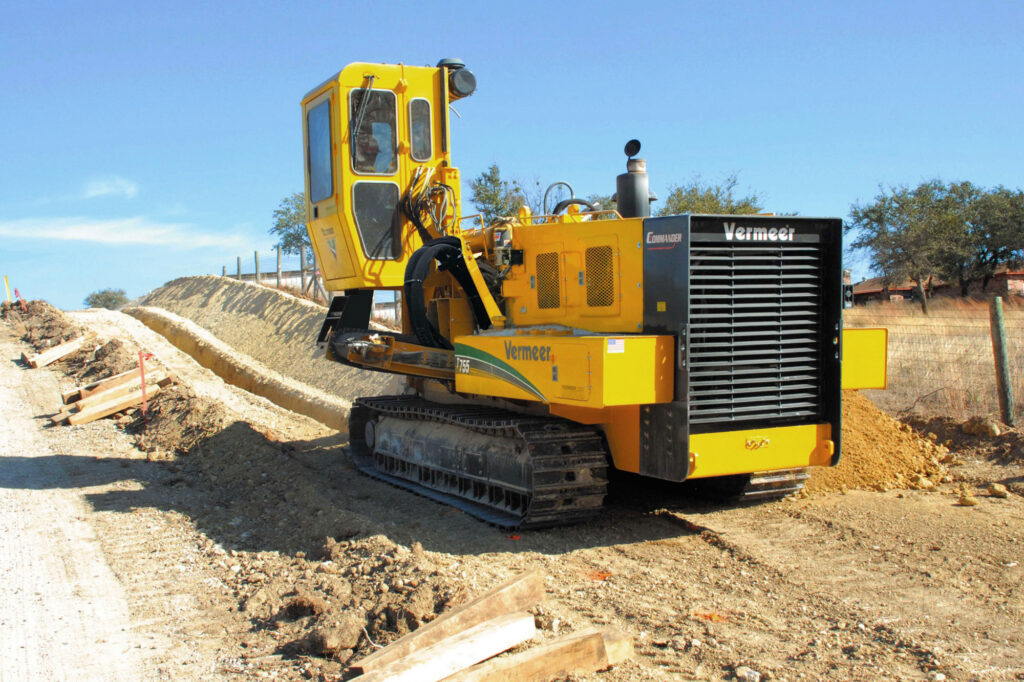 Velký rýhovač Vermeer T755III