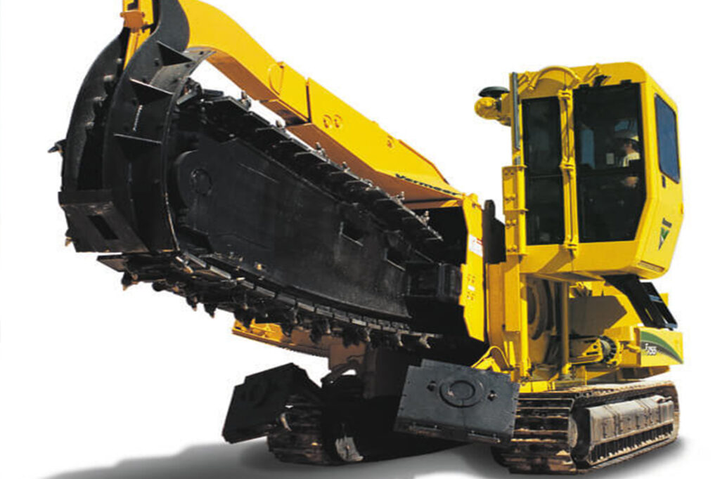 Velký rýhovač Vermeer T755III