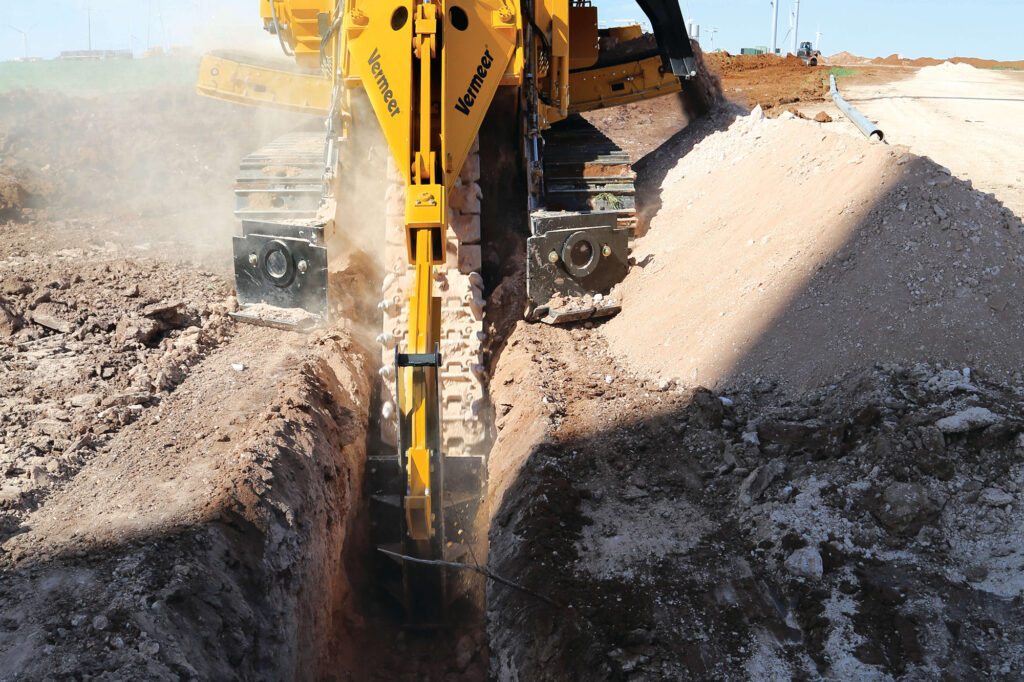 Velký rýhovač Vermeer T955III