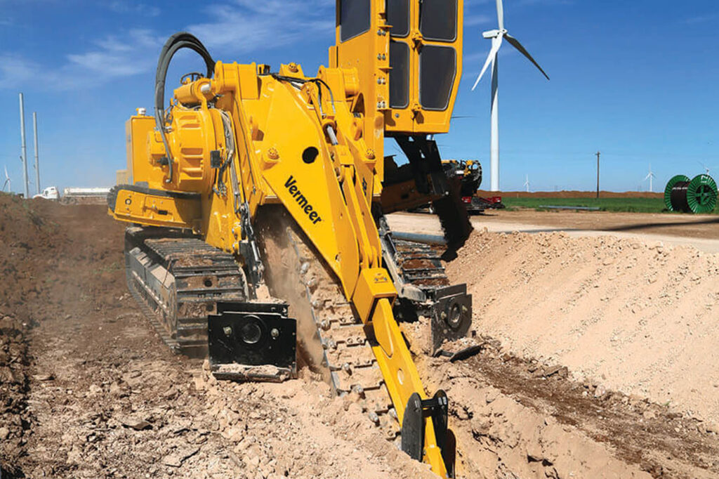 Velký rýhovač Vermeer T955III