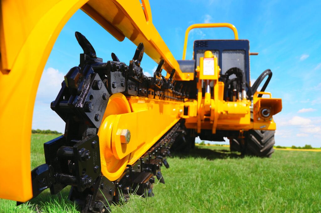 Vibrační pluh Vermeer PTX44