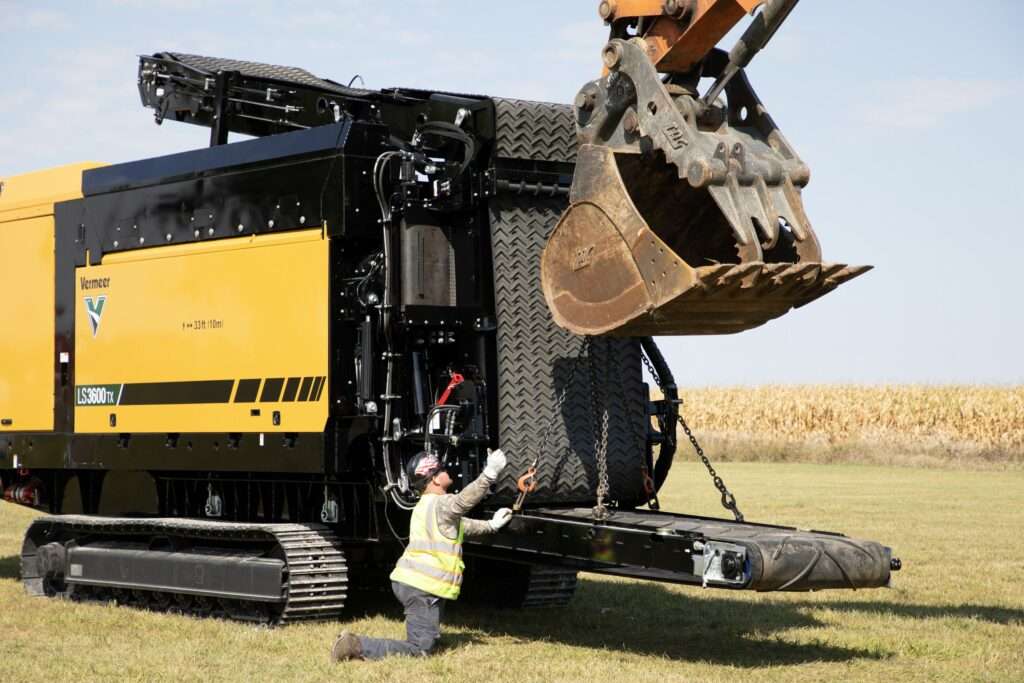 Pomaloběžný drtič Vermeer LS3600TX