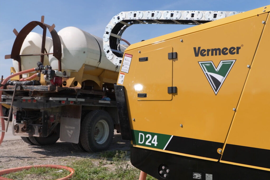 Horizontální vrtací stroj Vermeer D24 G4